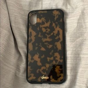 IPHONE XS MAX brown torte SONIX case